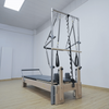 High Quality Equipment Maple Wooden Pilates Reformer with Tower Half Trapeze