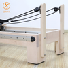 Luxury North American Maple Full-Track Pilates Reformer Studio-Grade Equipment
