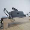 New Design Fitness Gym Machine Pilates Body Exercise Cost-Effective Wooden Reformer Bed for Home And Studio