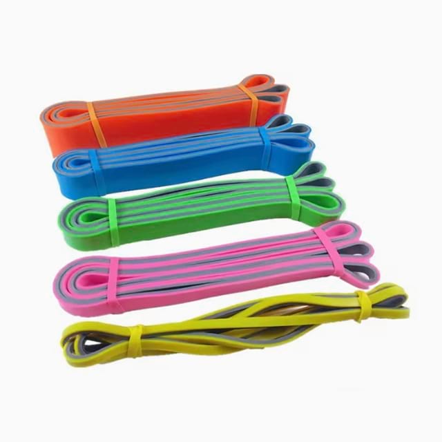 Workout Equipment Yoga Exercise Loop Gum Band Elastic Training Rubber Band Custom Resistance Band