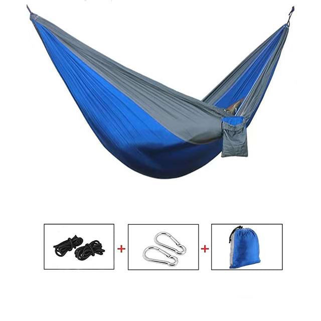 Outdoors Travel Single Portable / Double Parachute Hammocks Camping Hammock