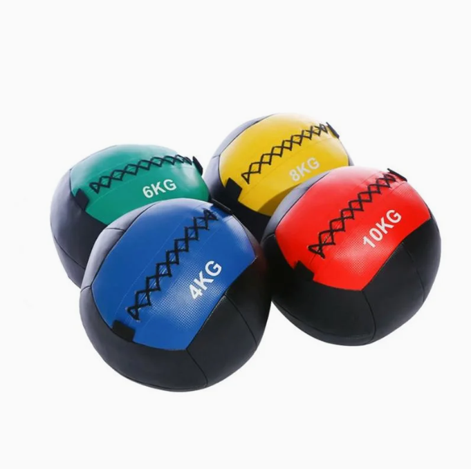 Gym Power Workout Exercise Fitness Weighted Cross Training Nylon Slam Wall Medicine Ball