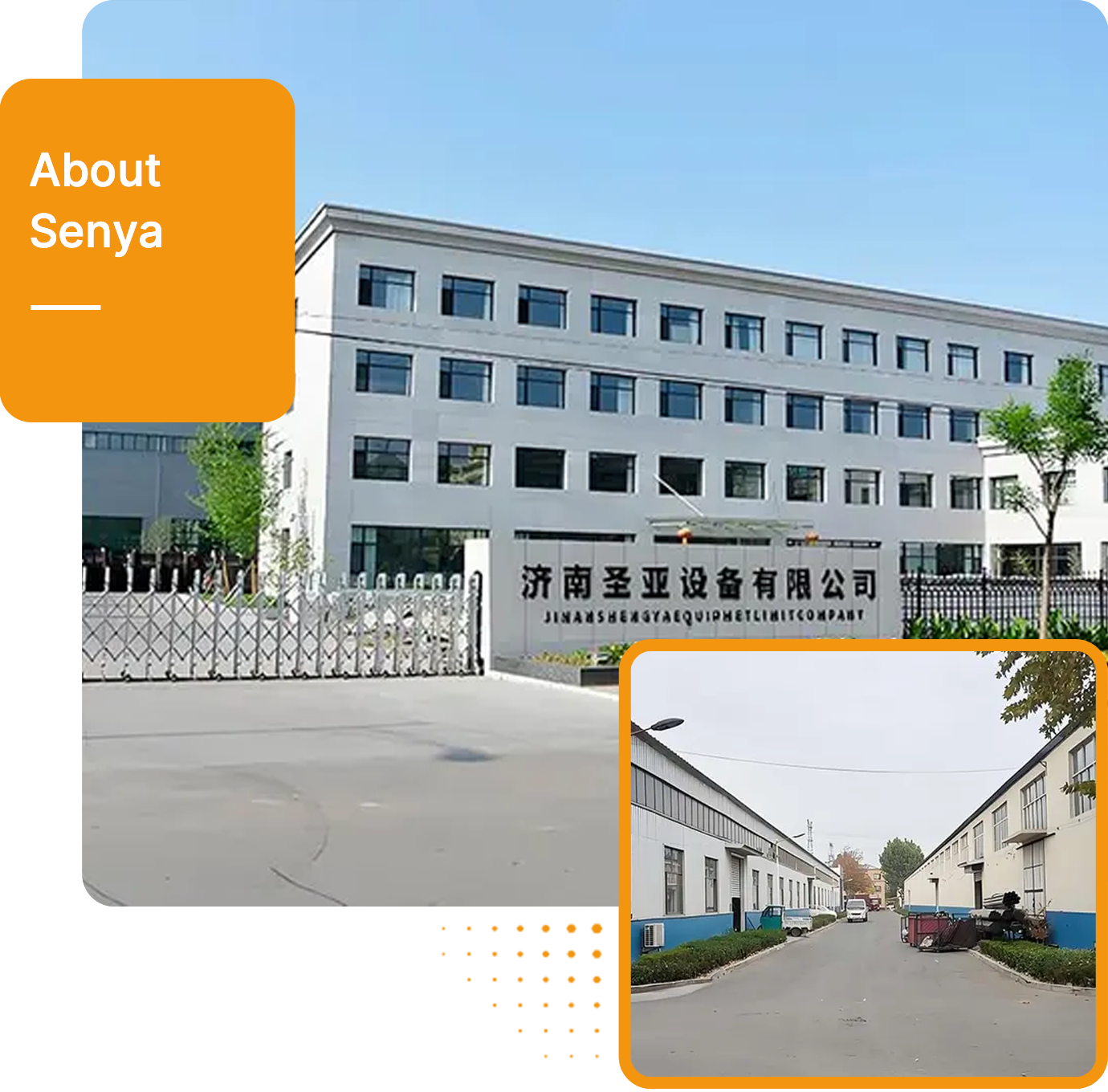 Senya Pilates factory exterior building view