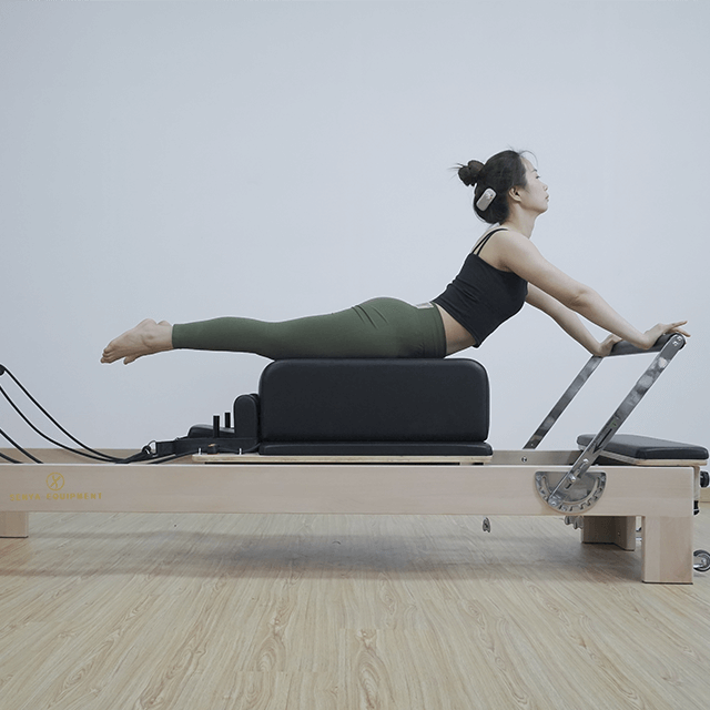 Good Quality Yoga Core Training Maple Wood Classic Pilates Reformer Machine Pilates Reformers