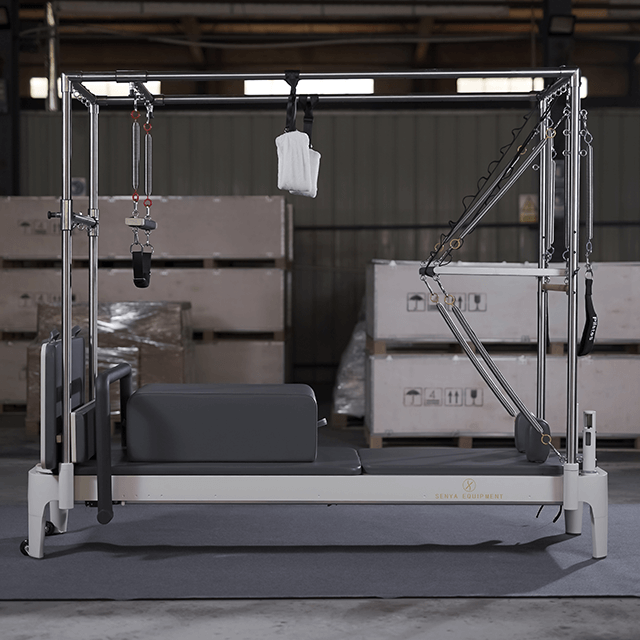 Aluminum Pilates Reformer with Full Tower Pilates Cadillac Reformer