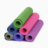 OEM Custom Printed Personalnized Design Heated Anti Slip Polyurethane Natural PU Rubber Yoga Mat