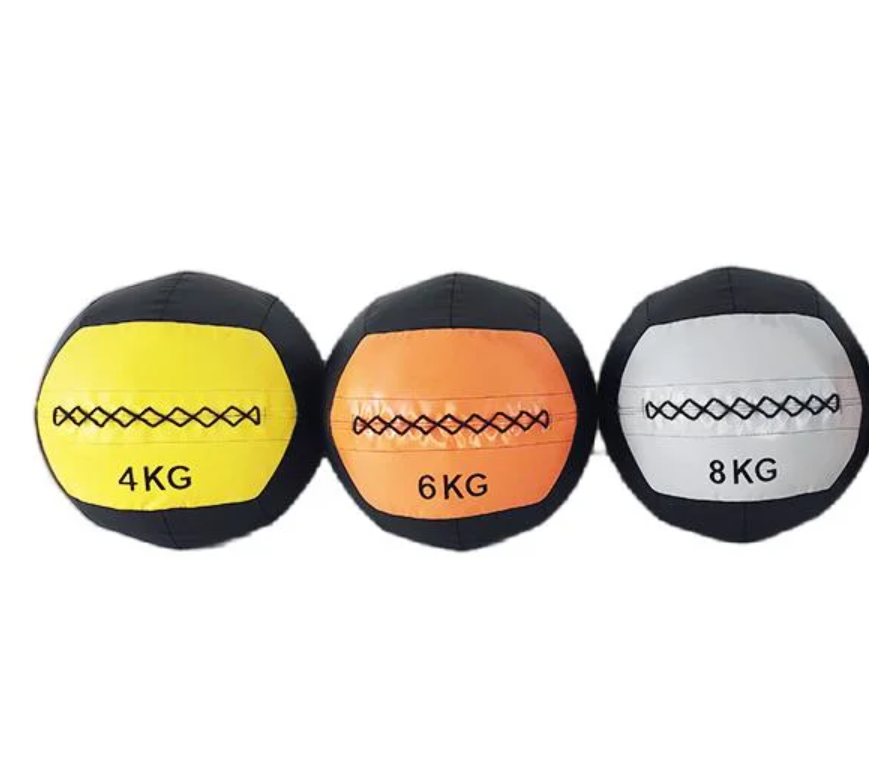 Gym Power Workout Exercise Fitness Weighted Cross Training Nylon Slam Wall Medicine Ball