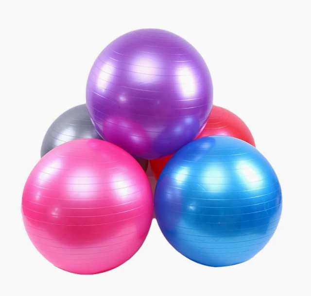 Equipment For Sale Gym Pilates Ball With Logo Exercise Balance Yoga Ball 25 cm 50cm 65cm Pilates Ball