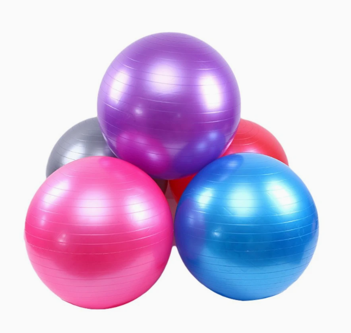 Equipment For Sale Gym Pilates Ball With Logo Exercise Balance Yoga Ball 25 cm 50cm 65cm Pilates Ball