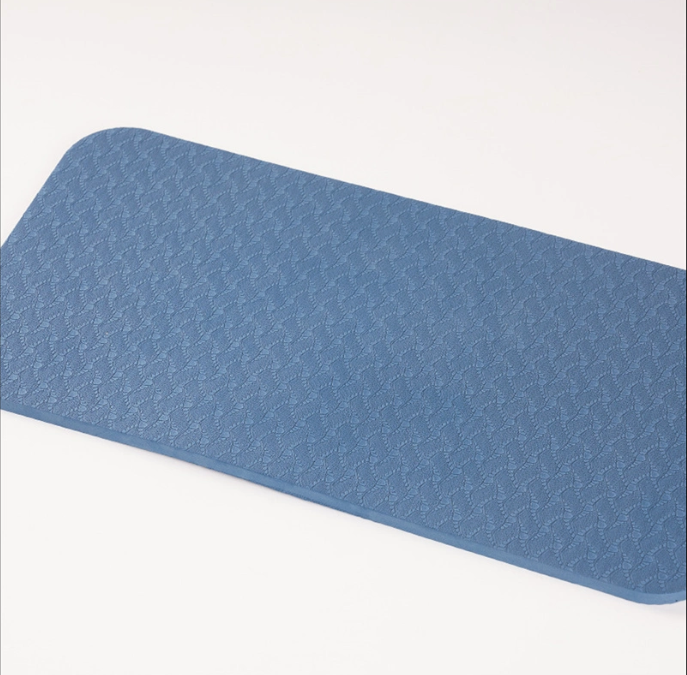 OEM Custom Printed Personalnized Design Heated Anti Slip Polyurethane Natural PU Rubber Yoga Mat