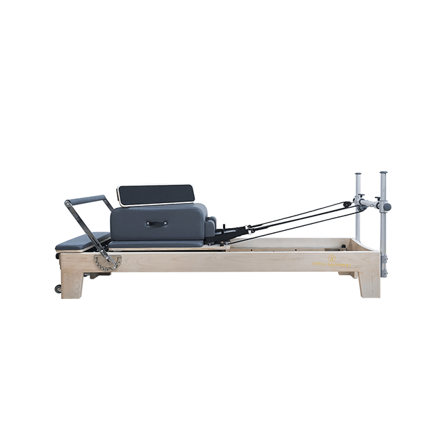 New Design Fitness Gym Machine Pilates Body Exercise Cost-Effective Wooden Reformer Bed for Home And Studio