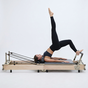 Foldable Wood Premium Fitness Pilates Reformer